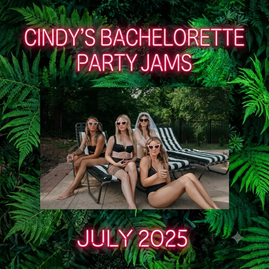 Customer-made bachelorette party record cover