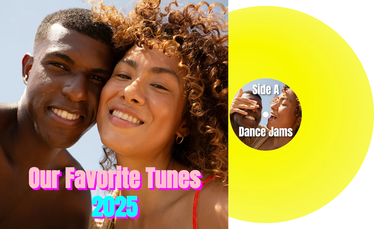 12 inch Color Vinyl Record